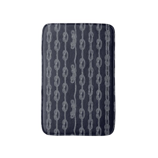 Marine Knots Pattern Badmat (Voorkant Verticaal)
