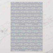 Marine Knots Pattern Briefpapier (Voorkant)