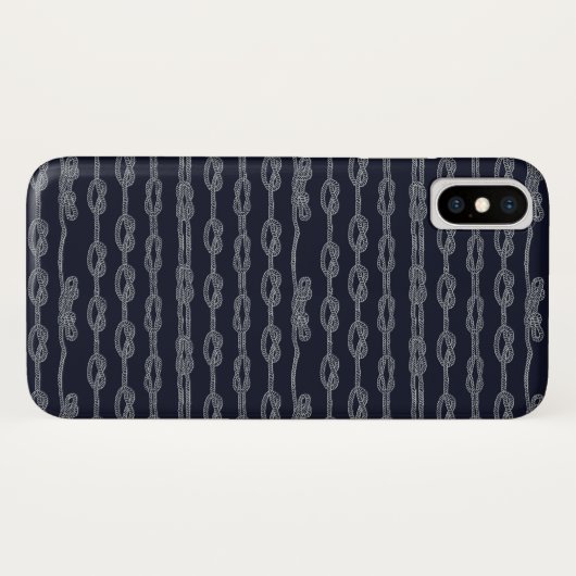Marine Knots Pattern Case-Mate iPhone Case (Achterkant (horizontaal))
