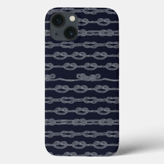 Marine Knots Pattern Case-Mate iPhone Case (Achterkant)