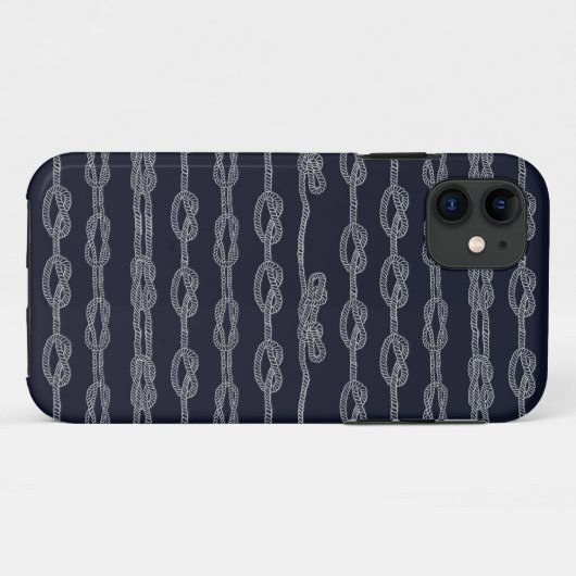 Marine Knots Pattern Case-Mate iPhone Case (Achterkant (horizontaal))