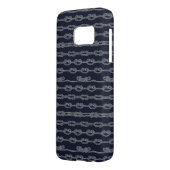 Marine Knots Pattern Case-Mate Samsung Galaxy Hoesje (Achterkant Links)