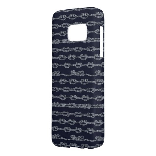 Marine Knots Pattern Case-Mate Samsung Galaxy Hoesje (Achterkant Links)