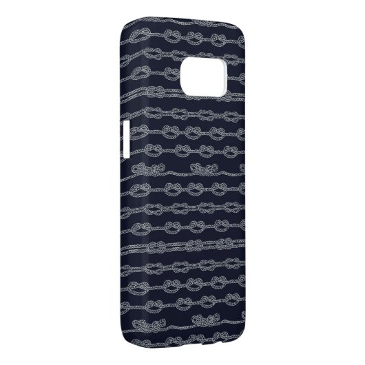 Marine Knots Pattern Case-Mate Samsung Galaxy Hoesje (Back/Rechts)