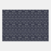 Marine Knots Pattern Inpakpapier Vel (Voorkant 3)