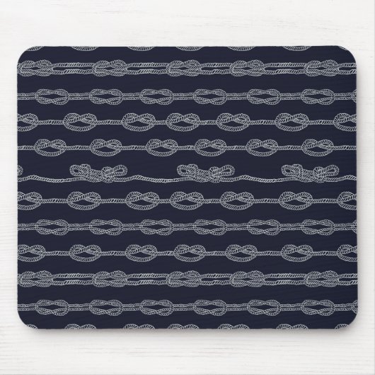 Marine Knots Pattern Muismat (Voorkant)