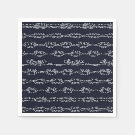 Marine Knots Pattern Servet (Voorkant)