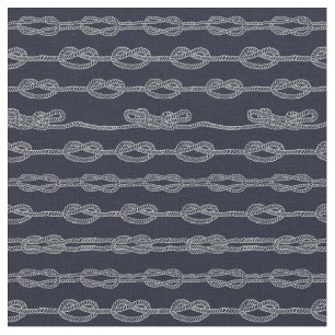 Marine Knots Pattern Stof