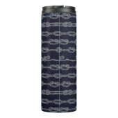 Marine Knots Pattern Thermosbeker (Achterkant)
