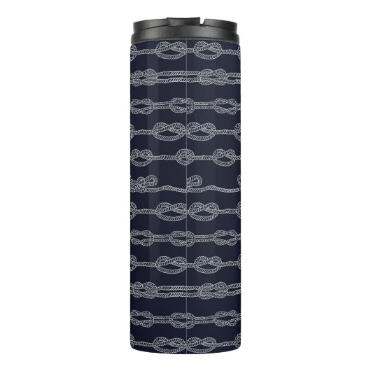 Marine Knots Pattern Thermosbeker (Achterkant)