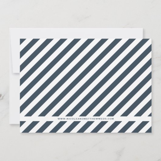 Marine label moderne foto save the date-aankondigi save the date (Achterkant)