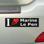 Marine Le Pen 2017 Bumpersticker (Op auto)