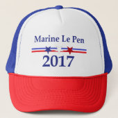 Marine Le Pen 2017 pet (Voorkant)