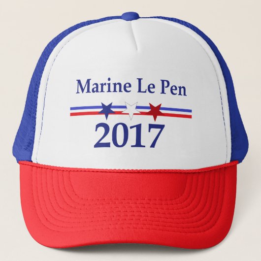 Marine Le Pen 2017 pet (Voorkant)