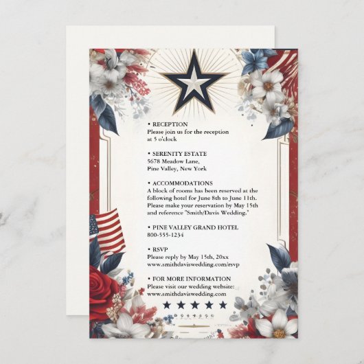 Marine Leger Oorlog Marine Tactisch Militair Huwel Informatiekaartje (Voorkant / Achterkant)