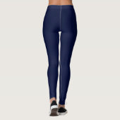 Marine Leggings met Verticale Italia & Italiaanse (Achterkant)