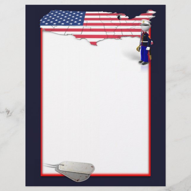 Marine Letterhead (Voorkant)