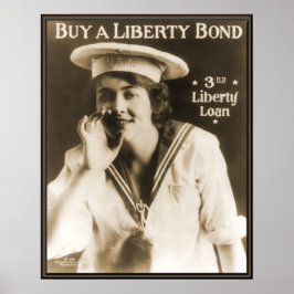  marine Liberty Bond WW1 Poster