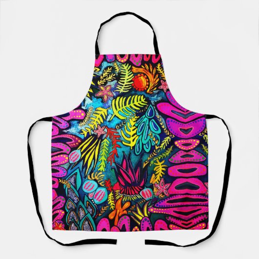 Marine Life Apron Schort (Voorkant)