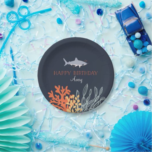 Marine Life Birthday Papieren Bordje (Feest)