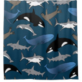 Marine Life Bliss Douchegordijn (Voorkant)