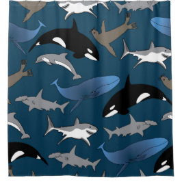 Marine Life Bliss Douchegordijn