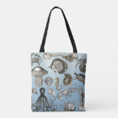  Marine Life Canvas tas (Achterkant)