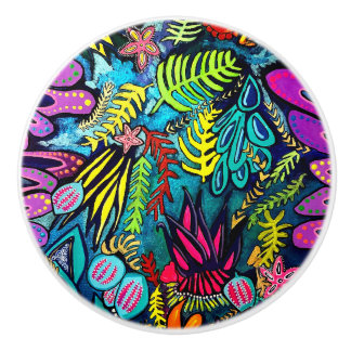 Marine Life Ceramic Knob. Keramische Knop