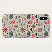 Marine Life Patroon Case-Mate iPhone Case (Achterkant (horizontaal))