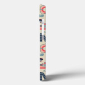 Marine Life Patroon Case-Mate iPhone Case (Achterkant / Links)