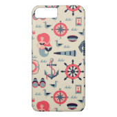 Marine Life Patroon Case-Mate iPhone Case (Achterkant)