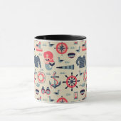 Marine Life Patroon Mok (Midden)