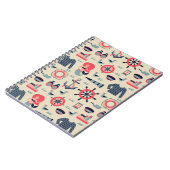 Marine Life Patroon Notitieboek (Linkerzijde)