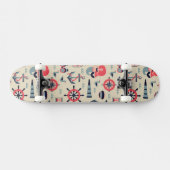 Marine Life Patroon Persoonlijk Skateboard (Horizontaal)
