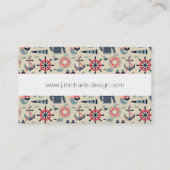 Marine Life Patroon Visitekaartje (Achterkant)