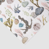 Marine Life Series Design 10 Tissuepapier (Detail)