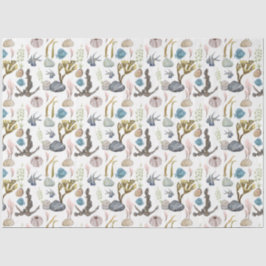 Marine Life Series Design 10 Tissuepapier
