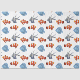 Marine Life Series Design 4 Vloeipapier Tissuepapier