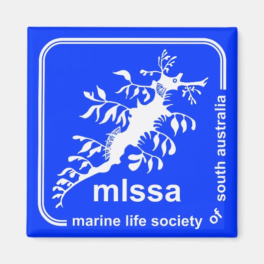 Marine Life Society of South Australia Logo Magnet (Voorkant)