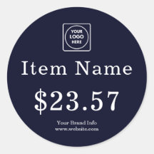 Marine Logo | Moderne Aangepaste Prijslabel met Me