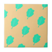 Marine loof ontwerp tegeltje (Voorkant)