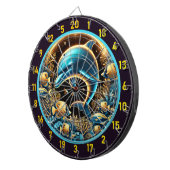 Marine Majesteit Dolfijn Dartbord Magic (Voorkant Rechts)