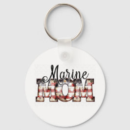 Marine Mam Button Sleutelhanger