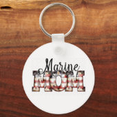 Marine Mam Button Sleutelhanger (Voorkant)