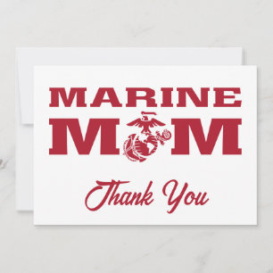 Marine mama bedankkaart