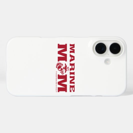Marine mama Case-Mate iPhone case (Achterkant (horizontaal))