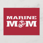 Marine mama feestdagenkaart (Voorkant)