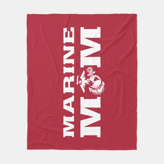 Marine mama fleece deken (Voorkant)