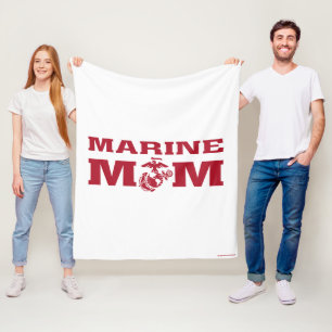 Marine mama fleece deken