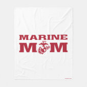 Marine mama fleece deken (Voorkant)